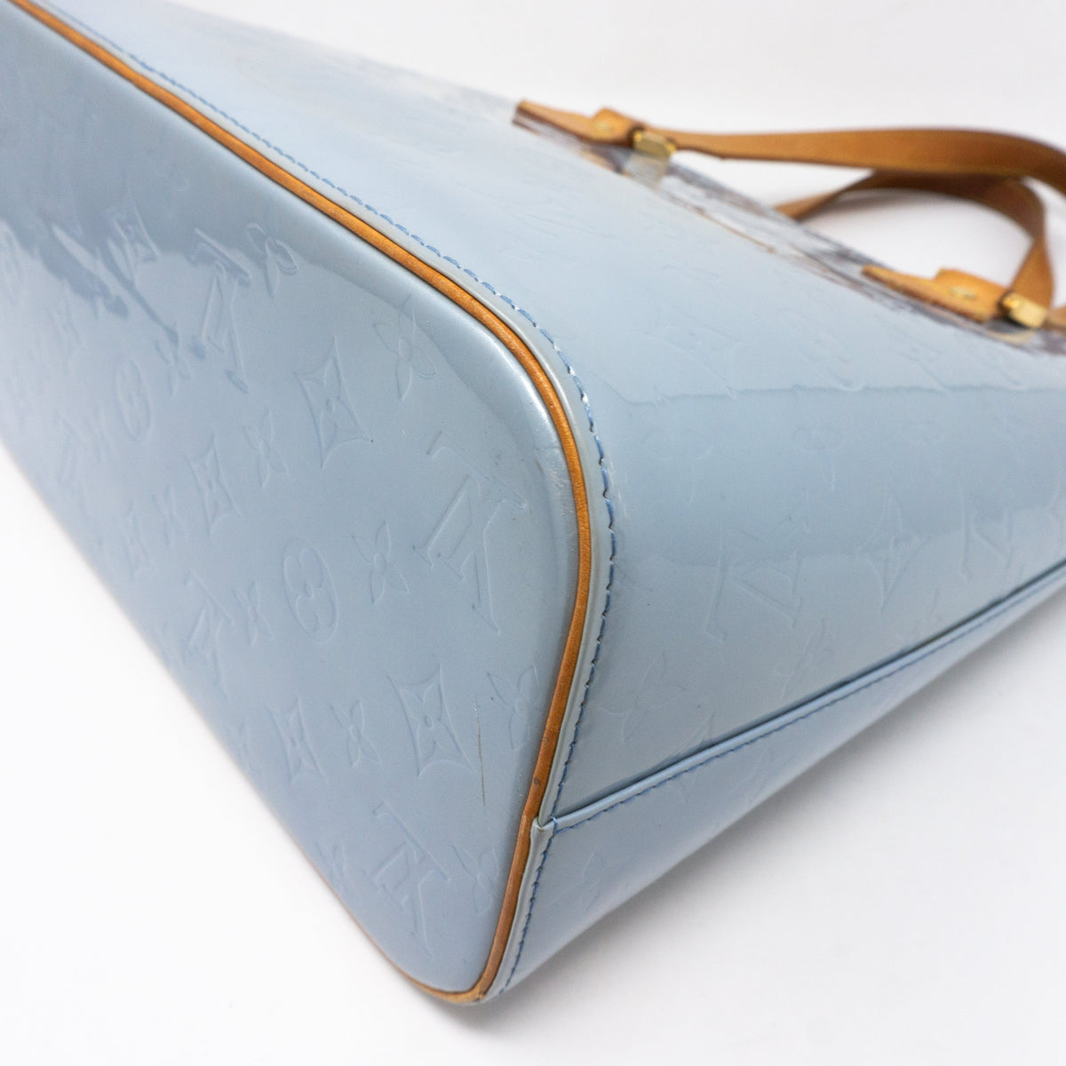 Louis-vuitton Houston Lavender Vernis Leather