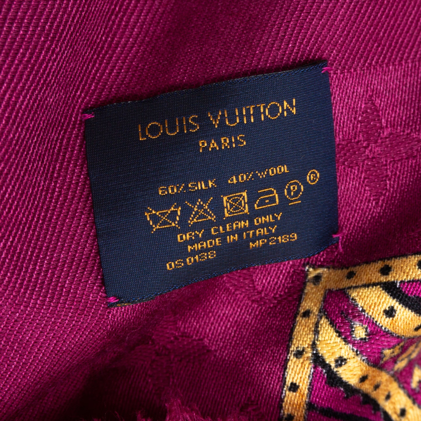 Louis-vuitton Monogram Shawl Paisley Purple
