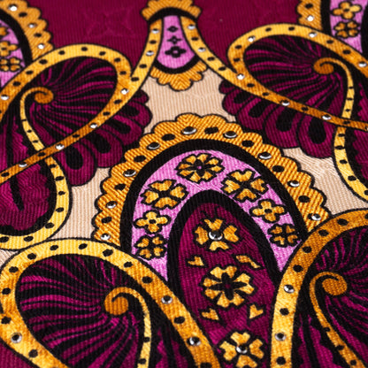 Louis-vuitton Monogram Shawl Paisley Purple