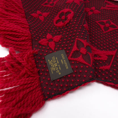 Louis-vuitton Logomania Scarf Ruby