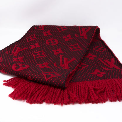 Louis-vuitton Logomania Scarf Ruby