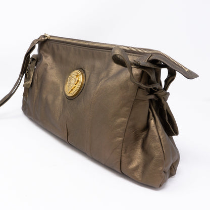 Hysteria Clutch Bronze Leather