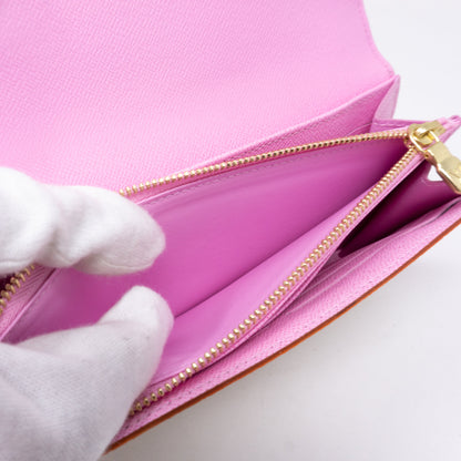 Louis-vuitton Sarah Wallet Multicolore White