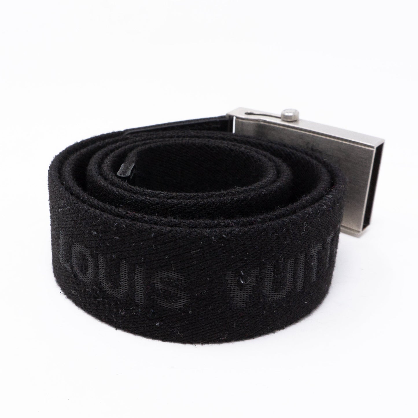 Louis-vuitton Bengale Inventeur Belt Black 85 cm