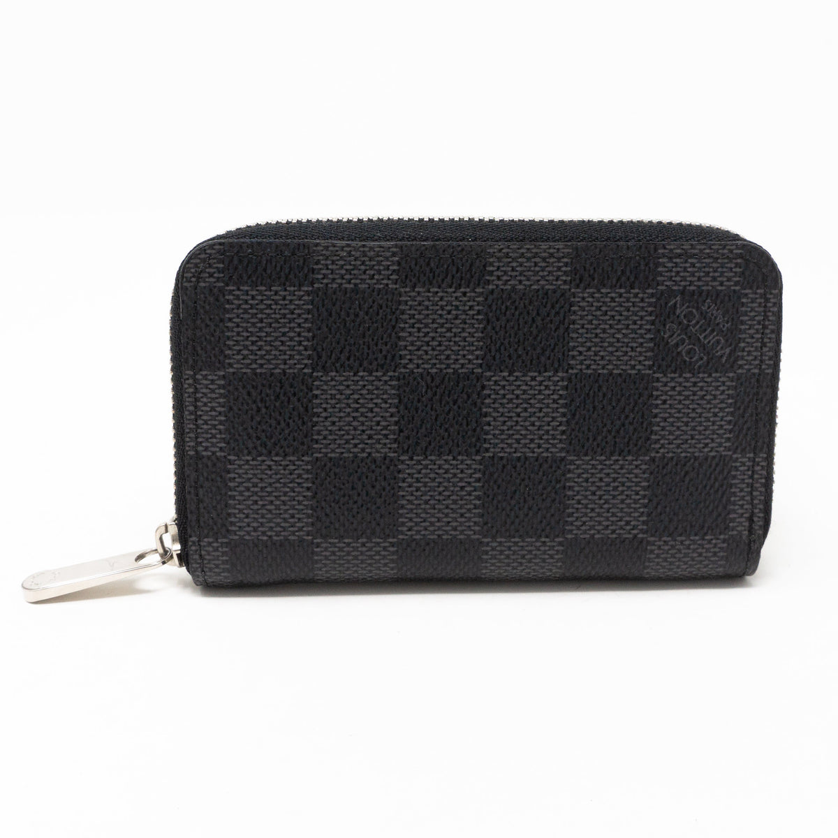 Louis-vuitton Zippy Coin Purse Vertical Damier Graphite