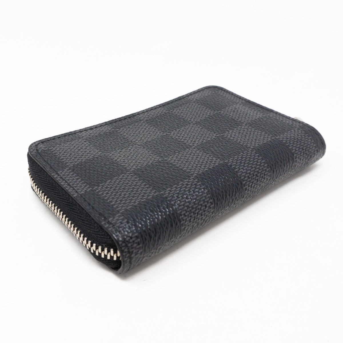 Louis-vuitton Zippy Coin Purse Vertical Damier Graphite