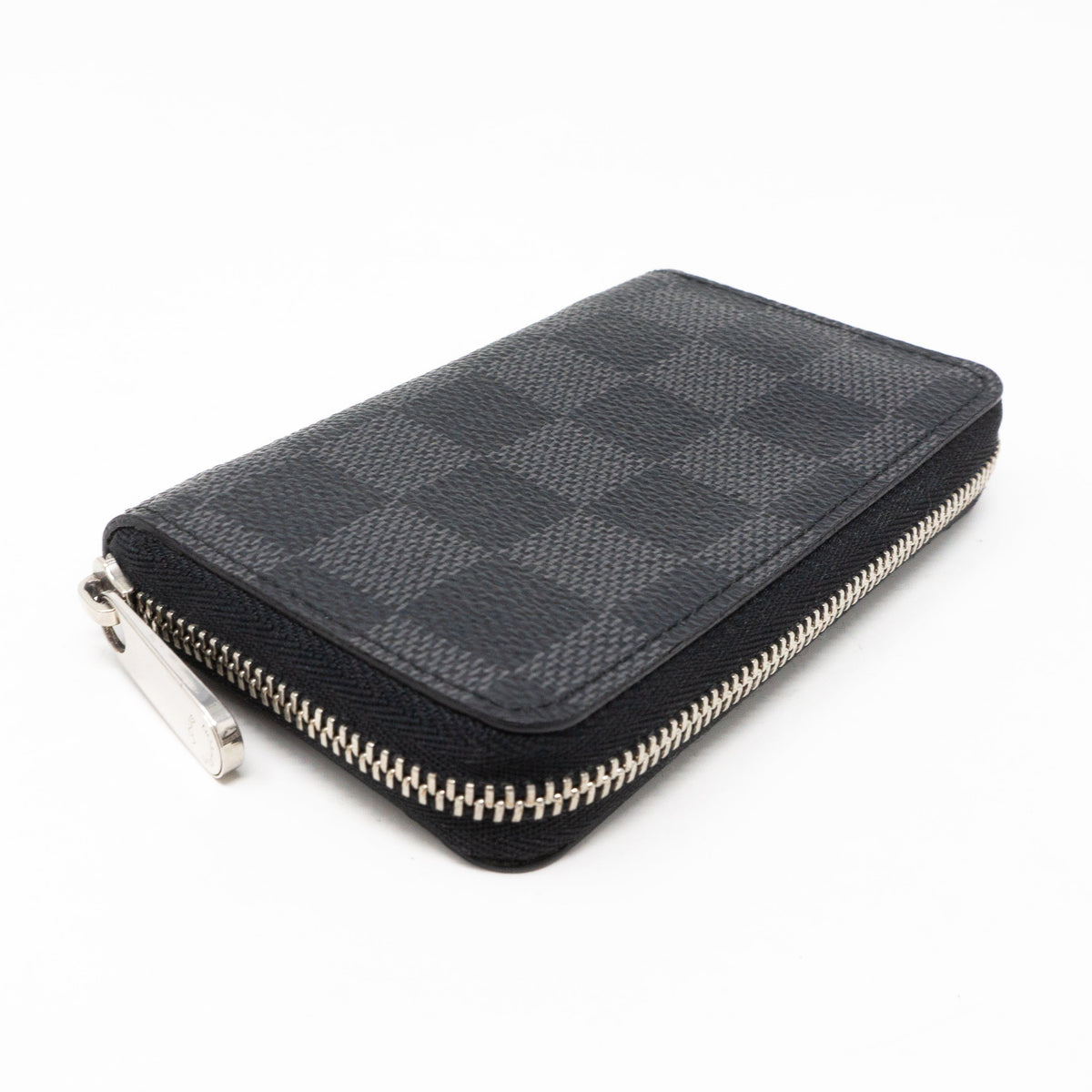 Louis-vuitton Zippy Coin Purse Vertical Damier Graphite