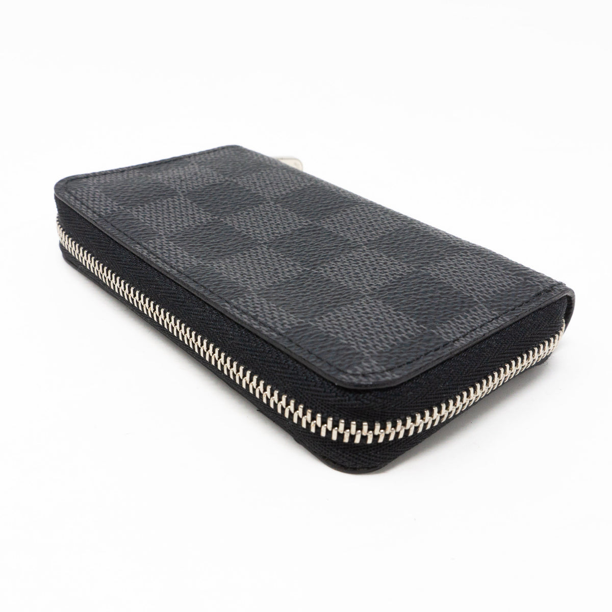 Louis-vuitton Zippy Coin Purse Vertical Damier Graphite