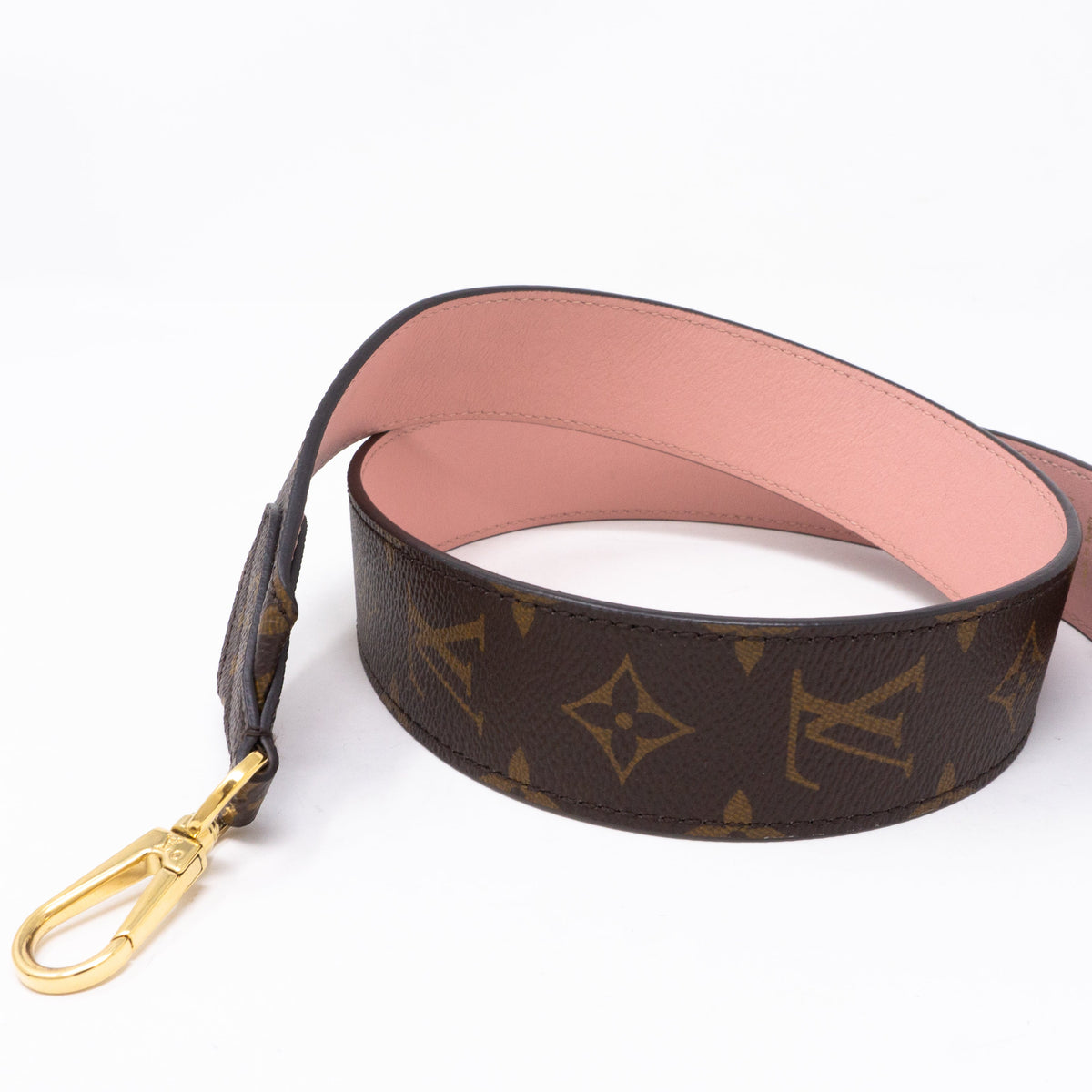 Louis-vuitton Bandoulière Monogram Rose Poudre Shoulder Strap
