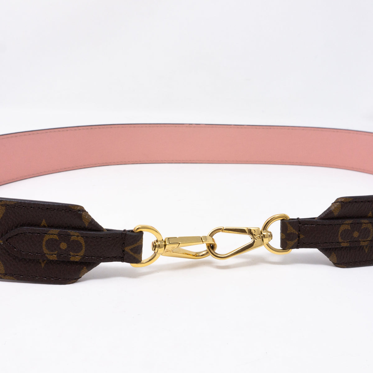 Louis-vuitton Bandoulière Monogram Rose Poudre Shoulder Strap
