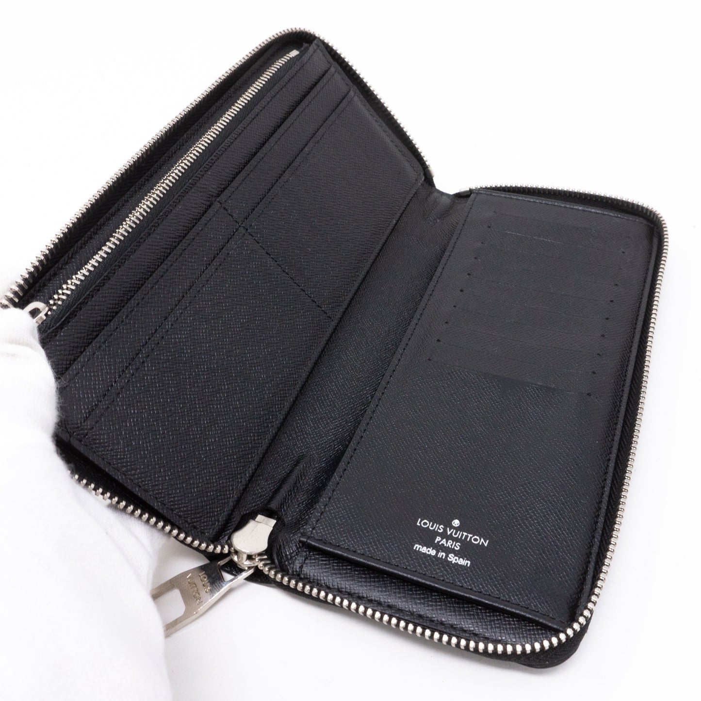Louis-vuitton Zippy Vertical Wallet Damier Graphite