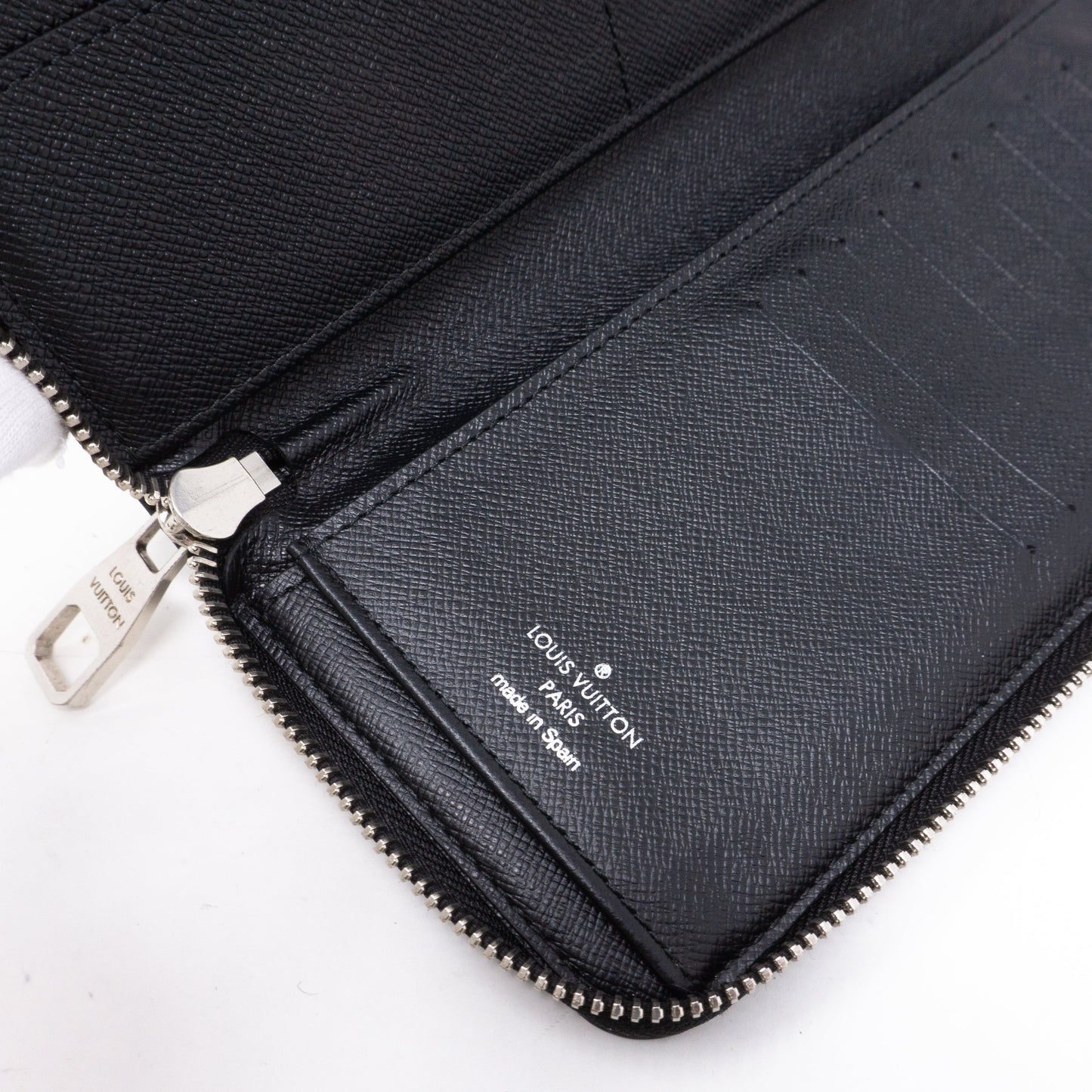 Louis-vuitton Zippy Vertical Wallet Damier Graphite