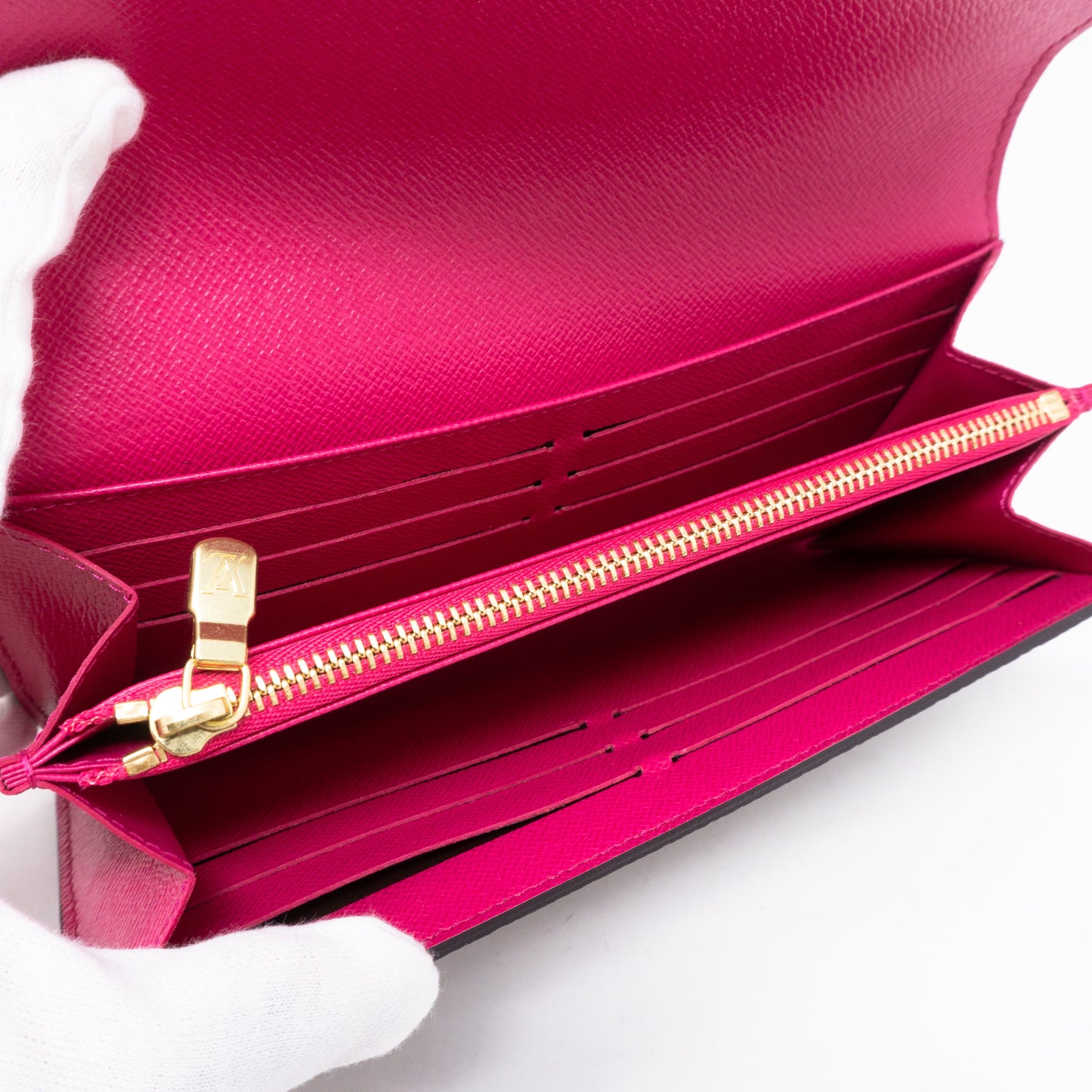 Louis-vuitton Sarah Wallet Monogram Love Lock