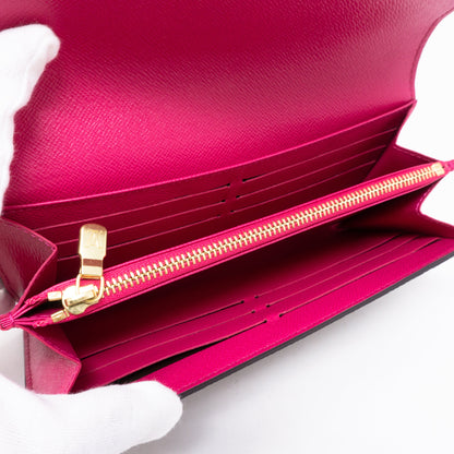 Louis-vuitton Sarah Wallet Monogram Love Lock