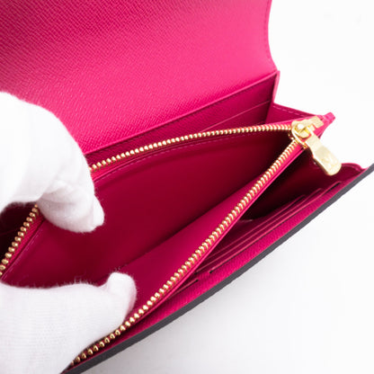 Louis-vuitton Sarah Wallet Monogram Love Lock