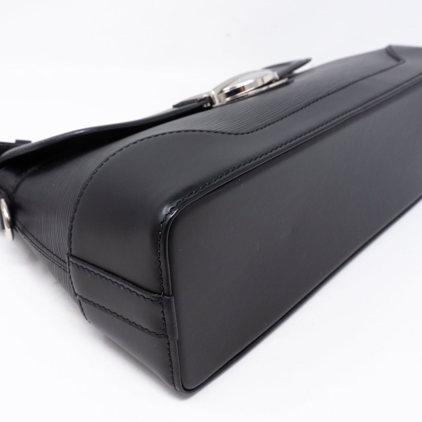 Louis-vuitton Bagatelle PM Noir Epi Leather