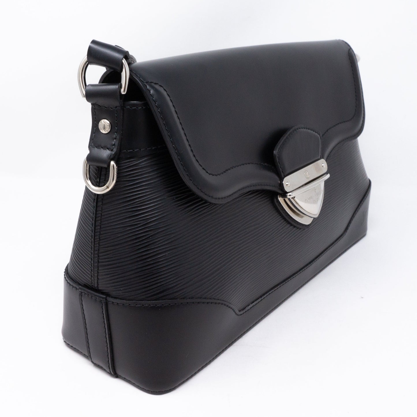Louis-vuitton Bagatelle PM Noir Epi Leather