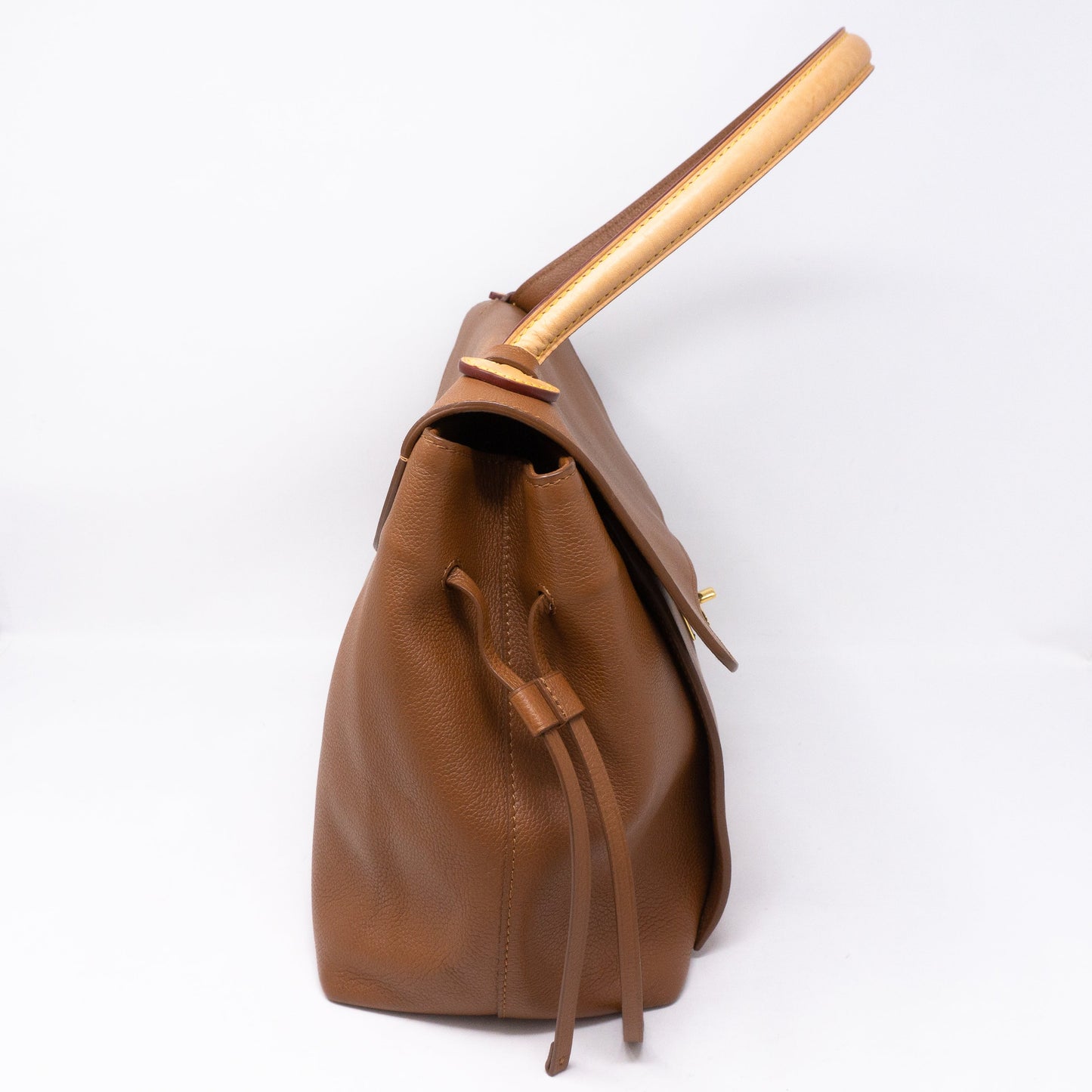 Louis-vuitton LockMe MM Brown Leather