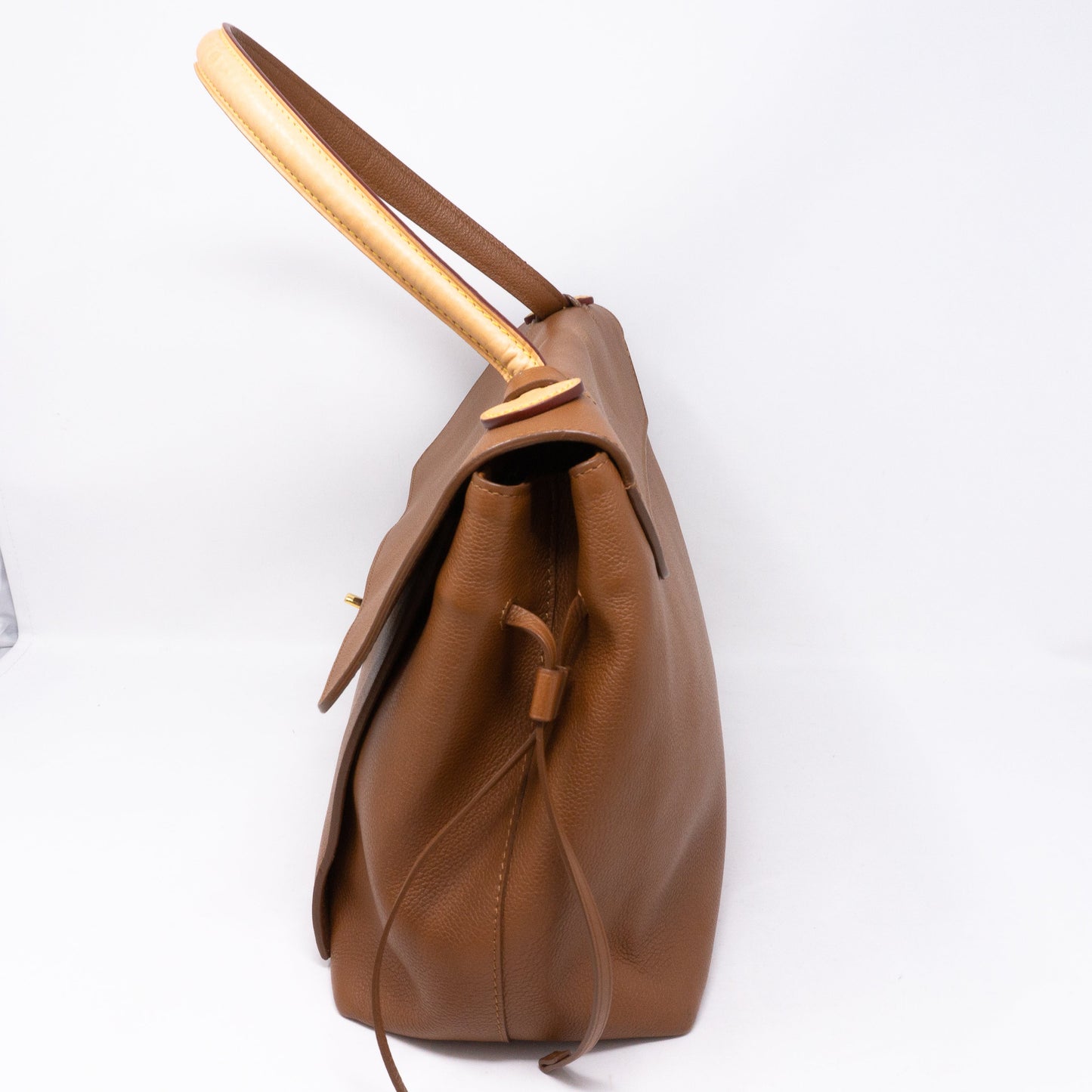Louis-vuitton LockMe MM Brown Leather