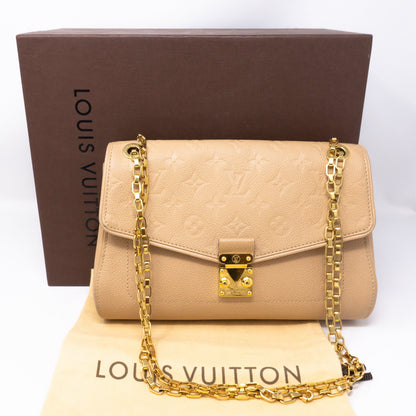 Louis-vuitton Saint Germain Monogram Empreinte Beige