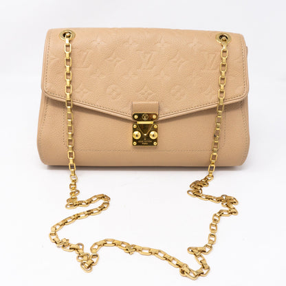 Louis-vuitton Saint Germain Monogram Empreinte Beige