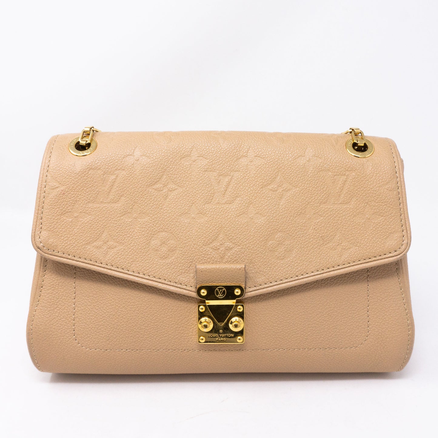 Louis-vuitton Saint Germain Monogram Empreinte Beige