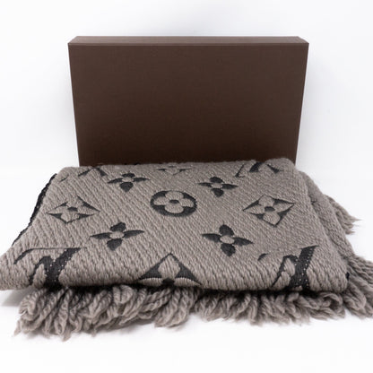 Louis-vuitton Logomania Scarf Gray