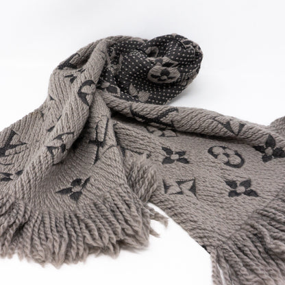 Louis-vuitton Logomania Scarf Gray