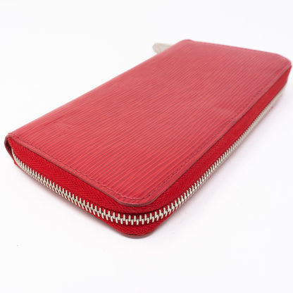 Louis-vuitton Zippy Wallet Epi Leather Red