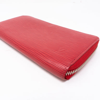Louis-vuitton Zippy Wallet Epi Leather Red