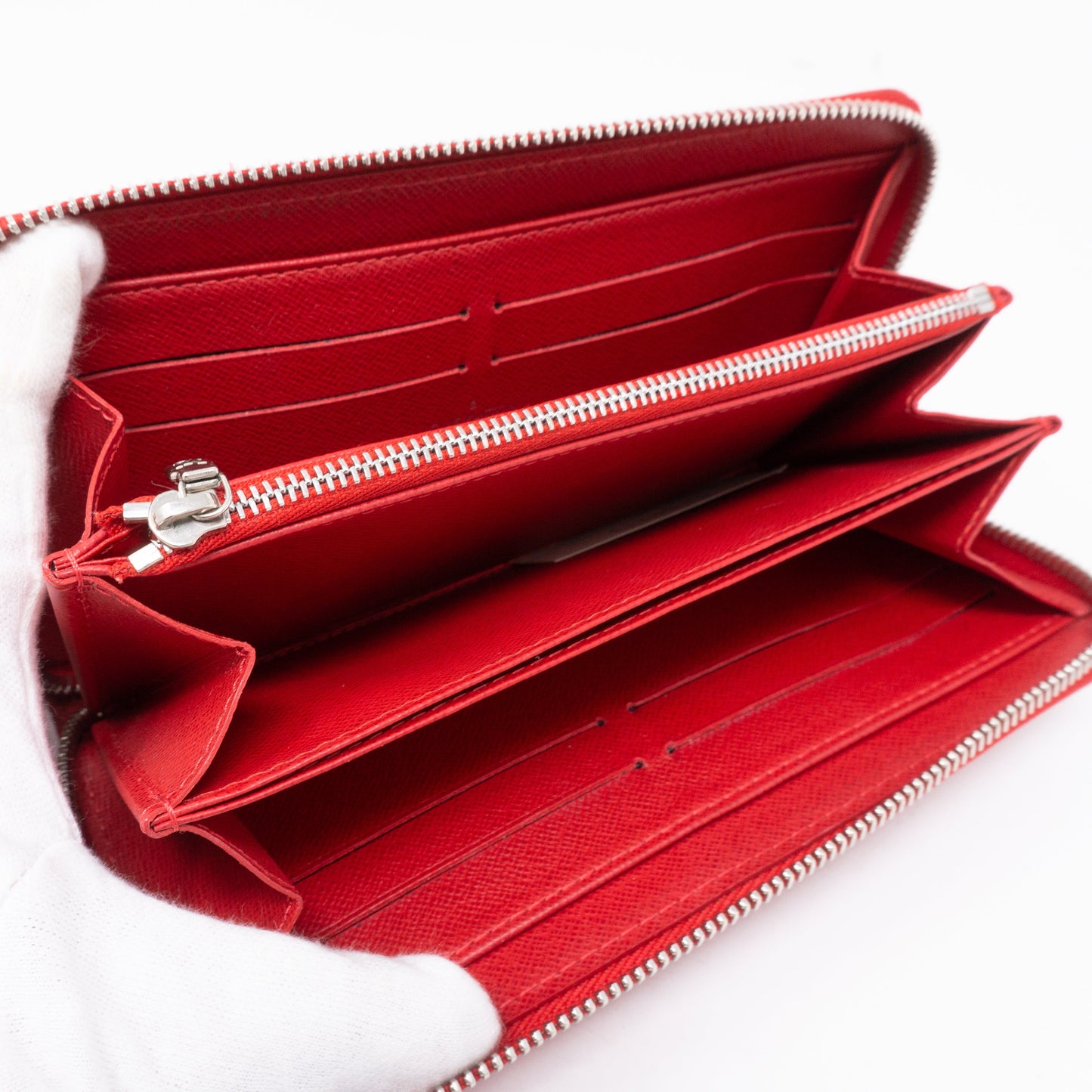 Louis-vuitton Zippy Wallet Epi Leather Red