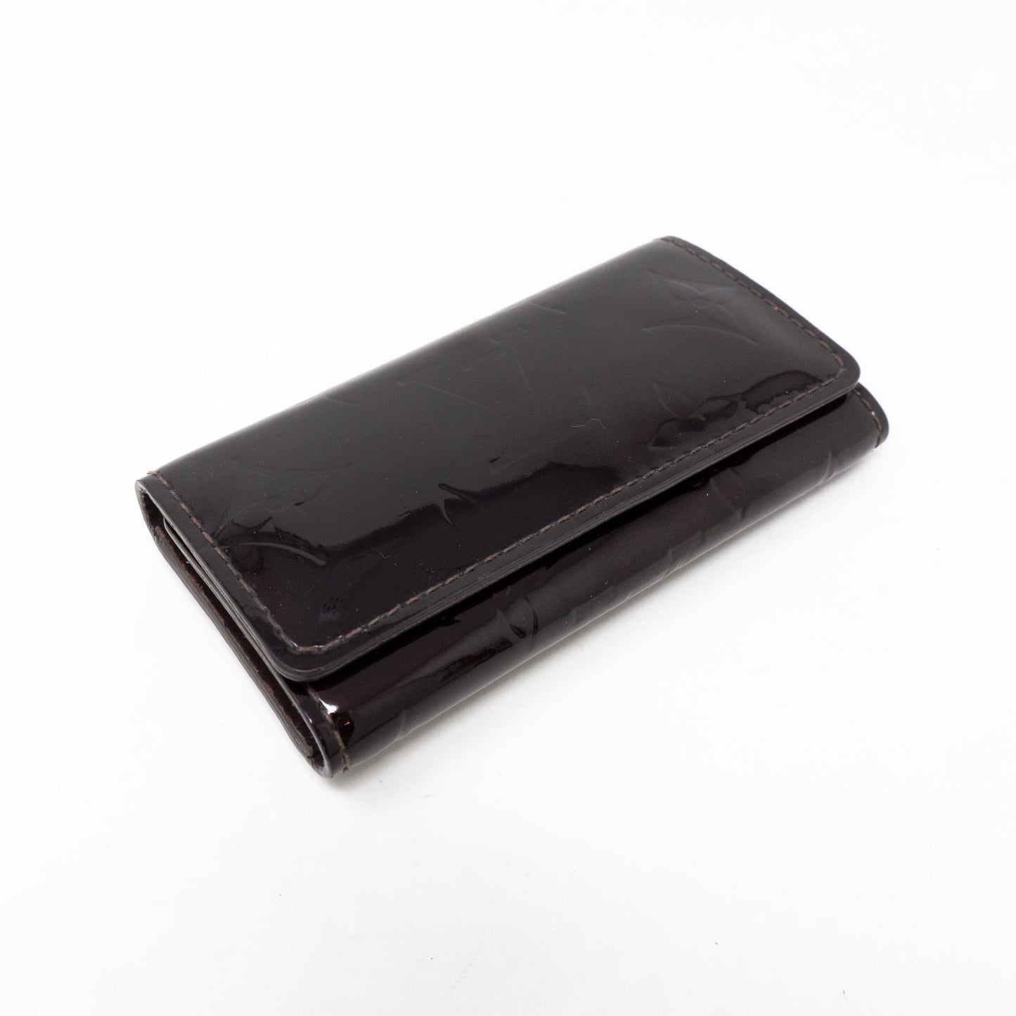 Louis-vuitton Key Holder Vernis Amarante