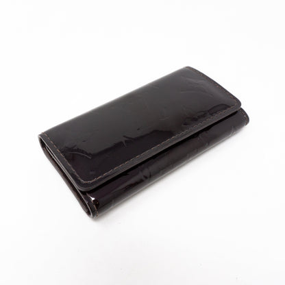 Louis-vuitton Key Holder Vernis Amarante