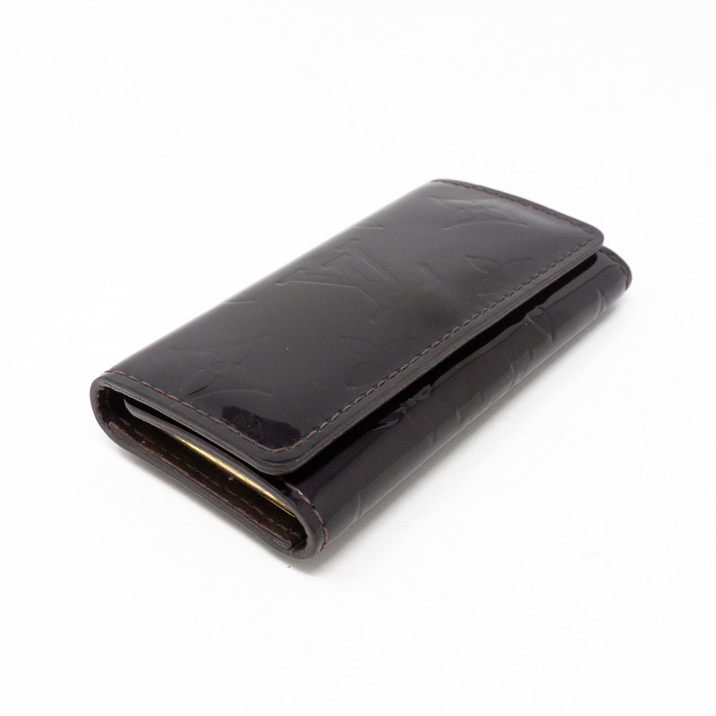 Louis-vuitton Key Holder Vernis Amarante