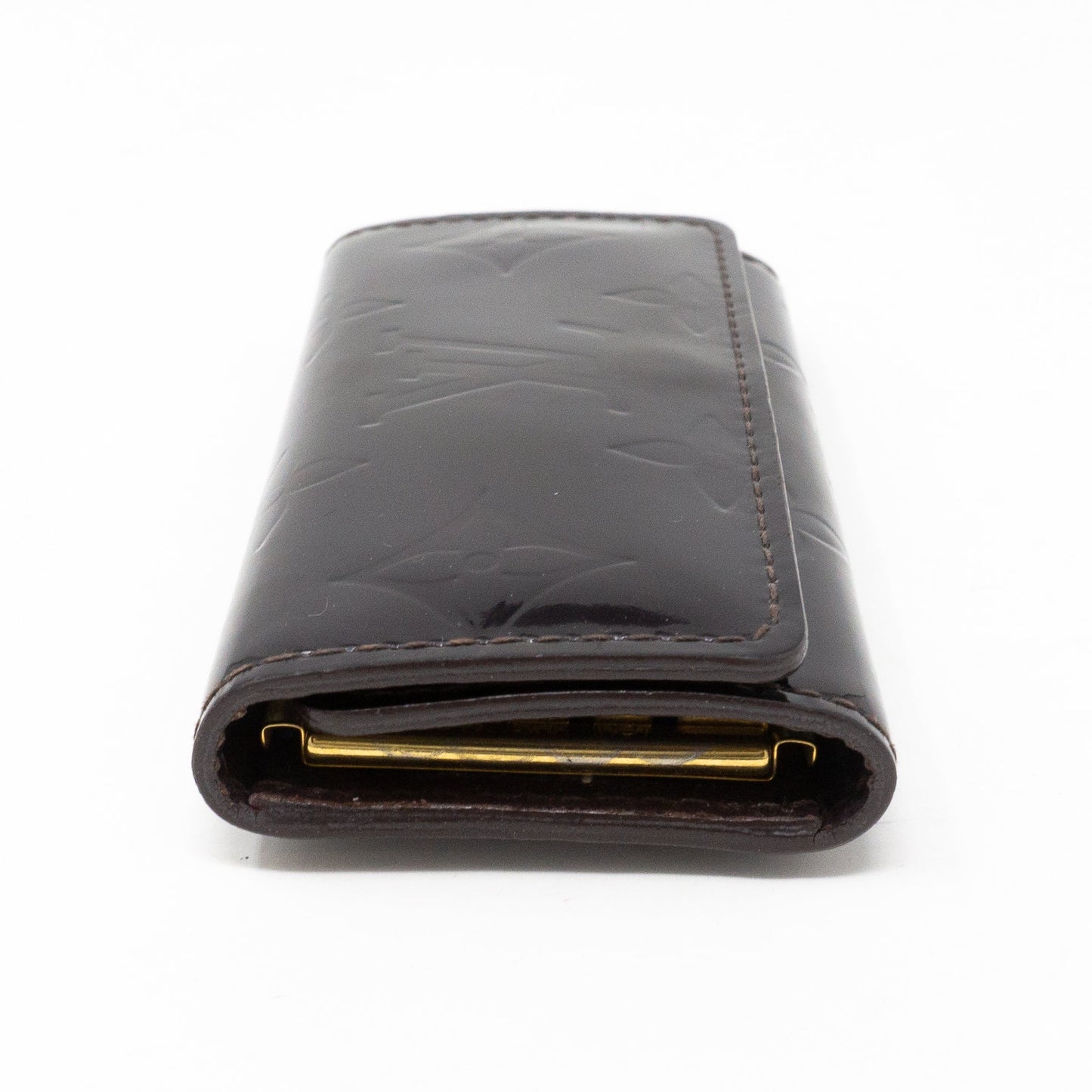 Louis-vuitton Key Holder Vernis Amarante