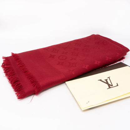 Louis-vuitton Monogram Shawl Pomme d'Amour