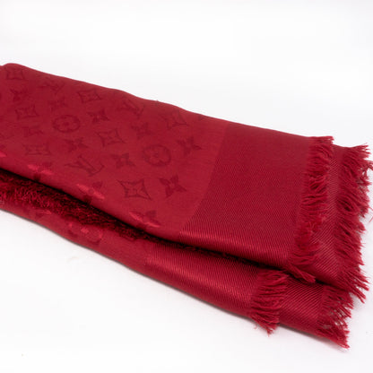 Louis-vuitton Monogram Shawl Pomme d'Amour