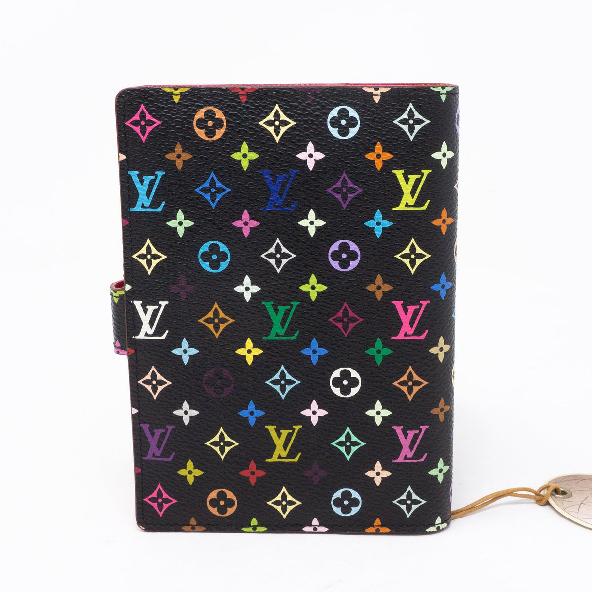 Louis-vuitton Small Ring Agenda Cover Multicolore Black