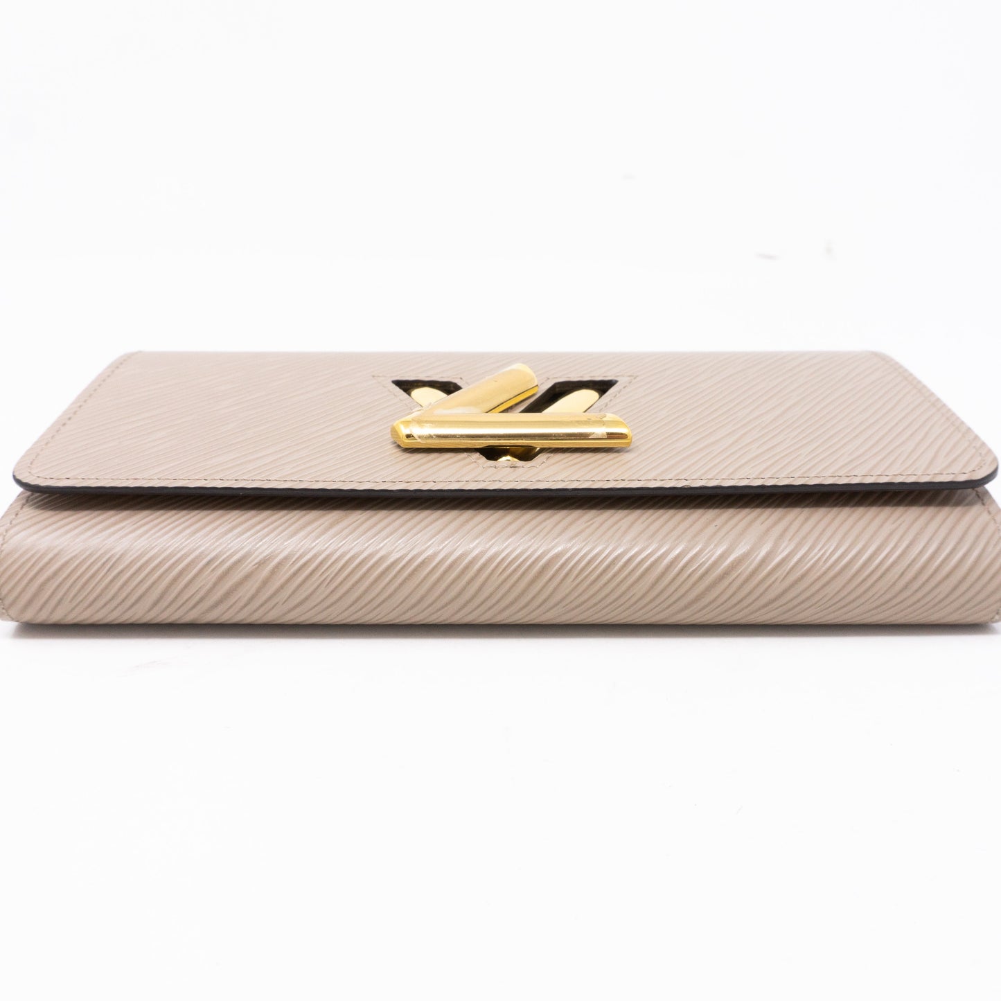 Louis-vuitton Twist Wallet Epi Leather Galet Grey