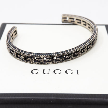 Sterling Silver Square G Bracelet