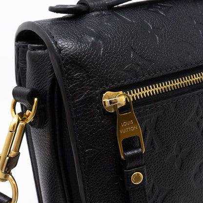 Louis-vuitton Pochette Metis Monogram Empreinte Black