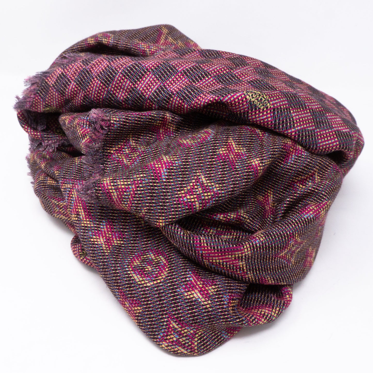 Louis-vuitton Monogram Damier Shawl Pop Pink