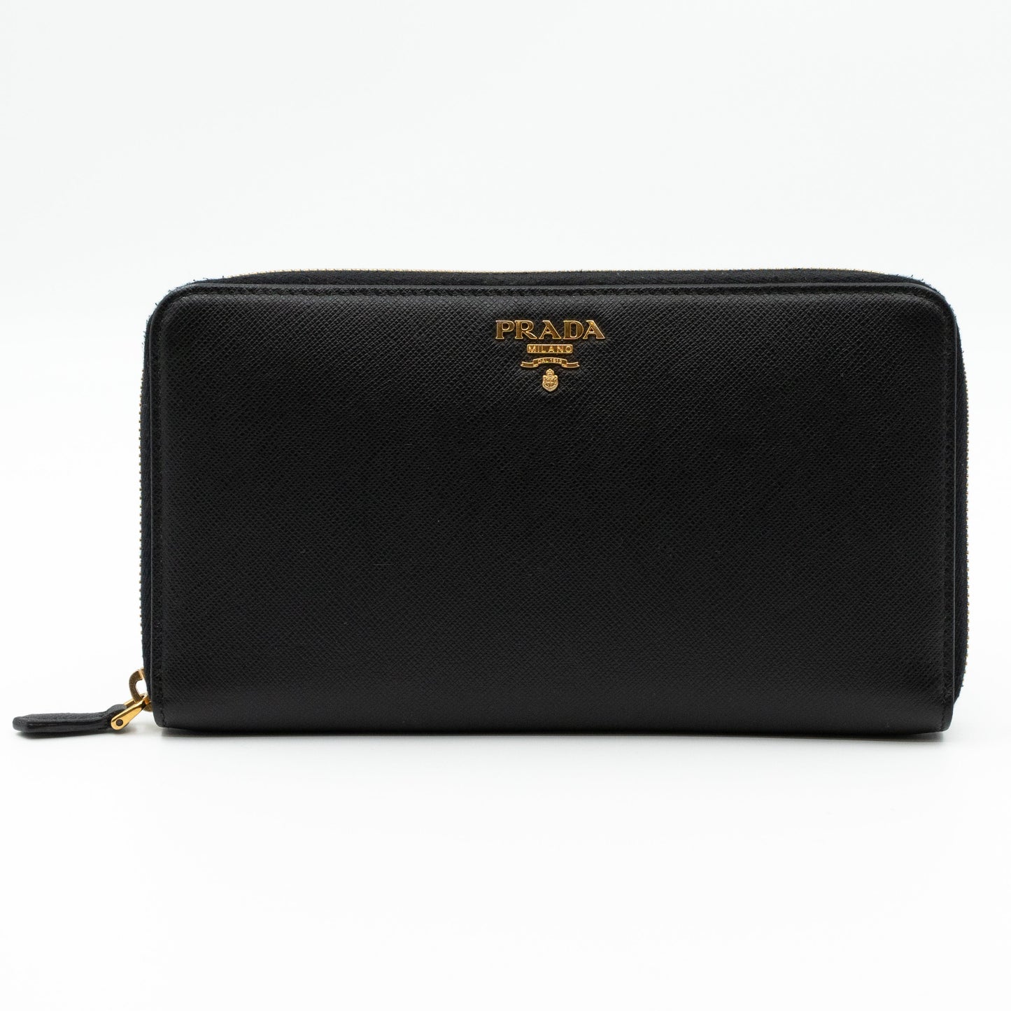 Organizer Wallet Black Saffiano