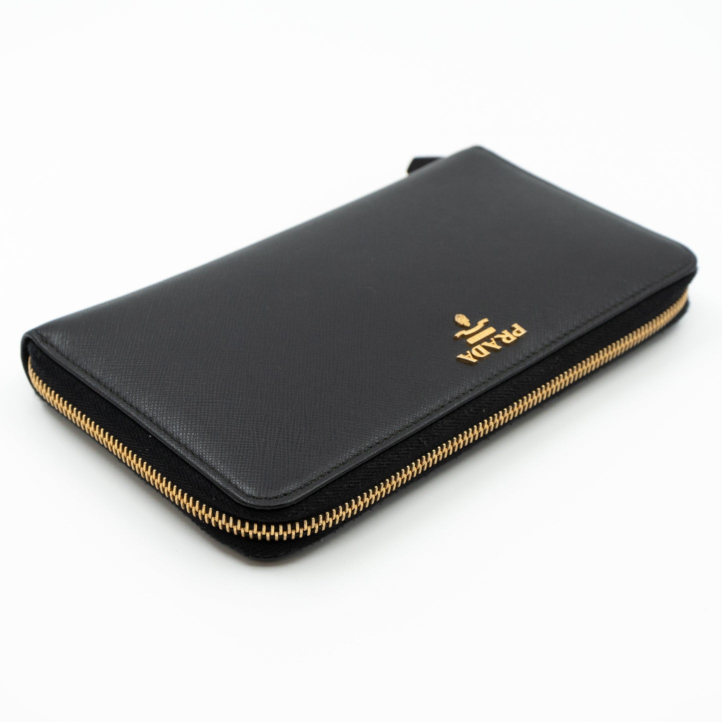 Organizer Wallet Black Saffiano