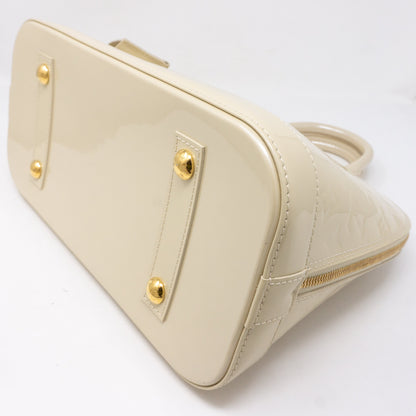 Louis-vuitton Alma PM Vernis Blanc Corail