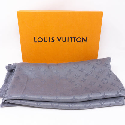 Louis-vuitton Monogram Shine Shawl Anthracite