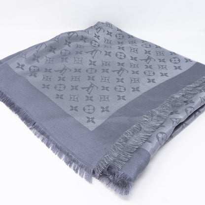 Louis-vuitton Monogram Shine Shawl Anthracite