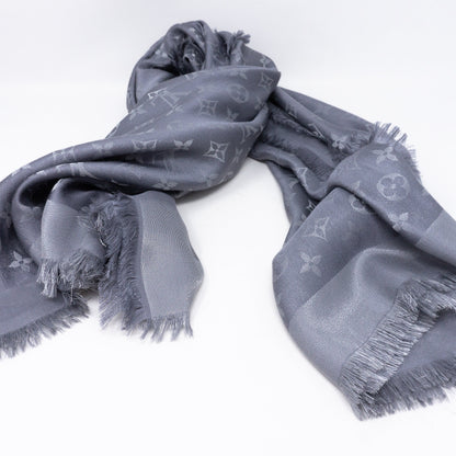 Louis-vuitton Monogram Shine Shawl Anthracite