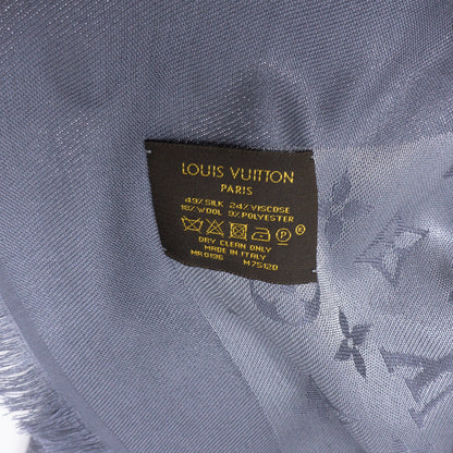 Louis-vuitton Monogram Shine Shawl Anthracite