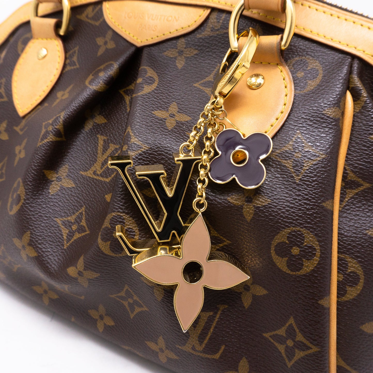 Louis-vuitton Fleur de Monogram Bag Charm